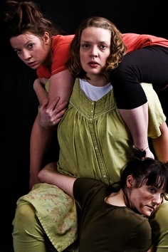 Faye Hargate, Beth Wood and Cassie Neumann in Anna Bella Eema